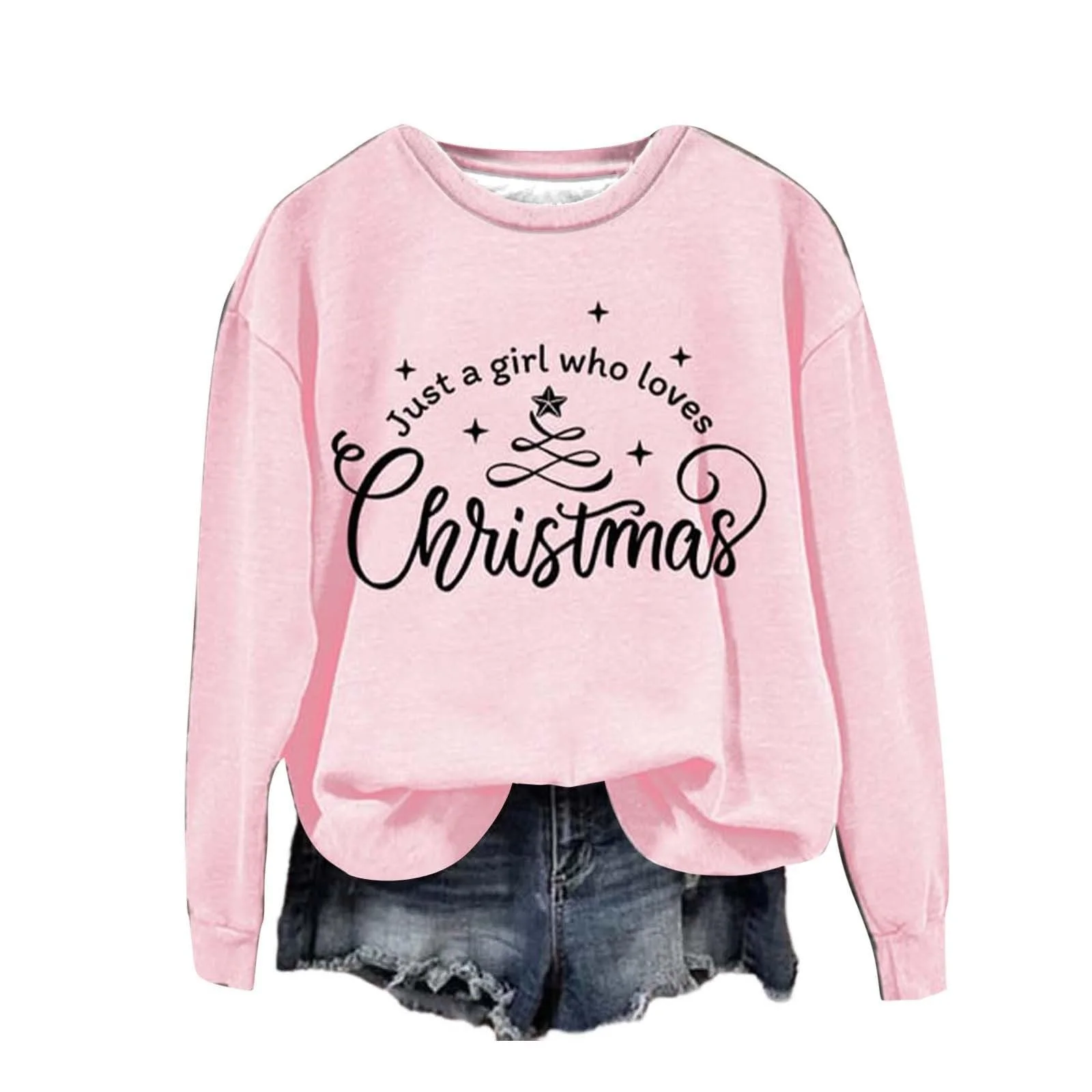 Женский Свитшот Christmas Принт, фото №1