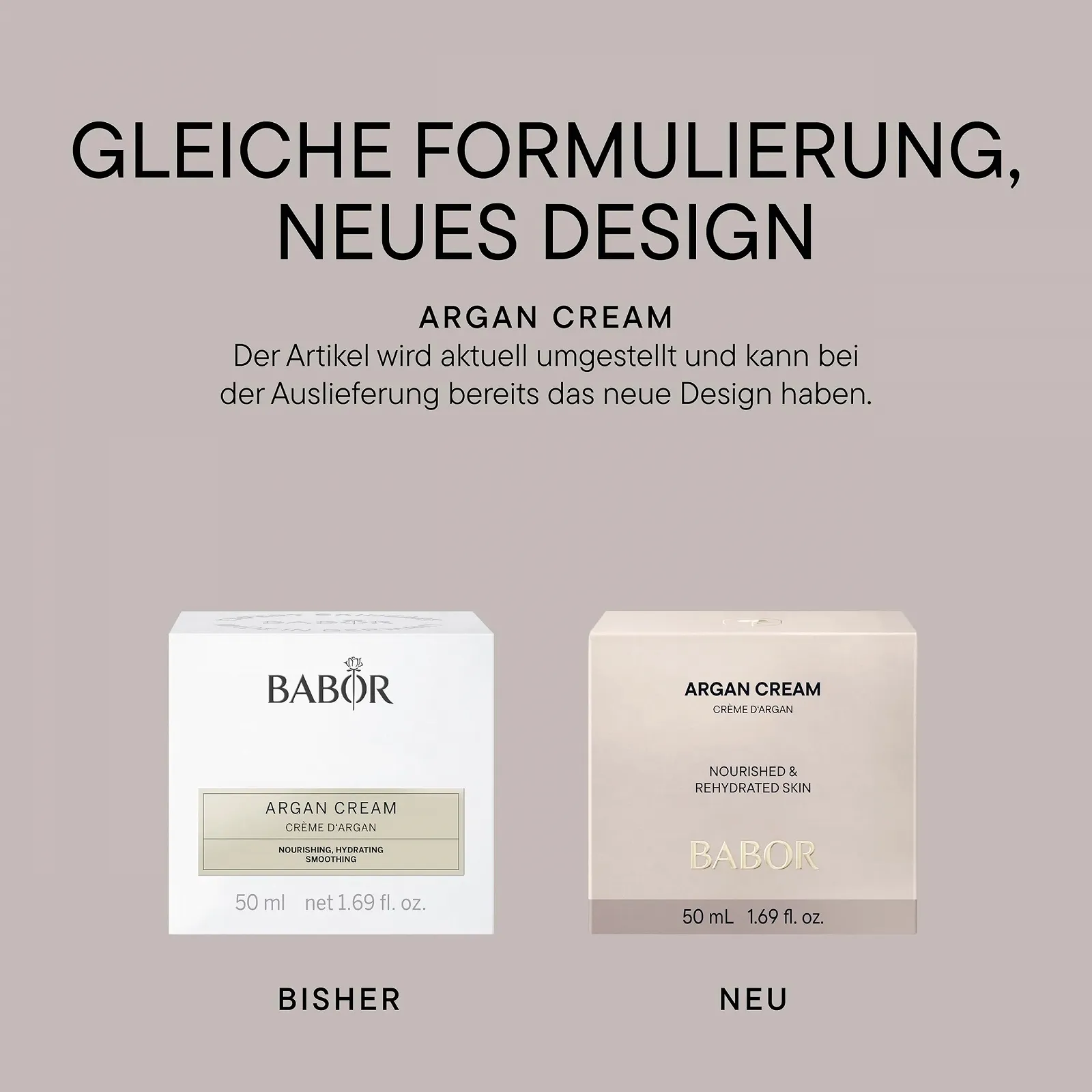Крем для обличчя BABOR Classics Argan Cream для сухої шкіри 50 мл, фото №3 Крем для обличчя BABOR Classics Argan Cream для сухої шкіри 50 мл, фото №3