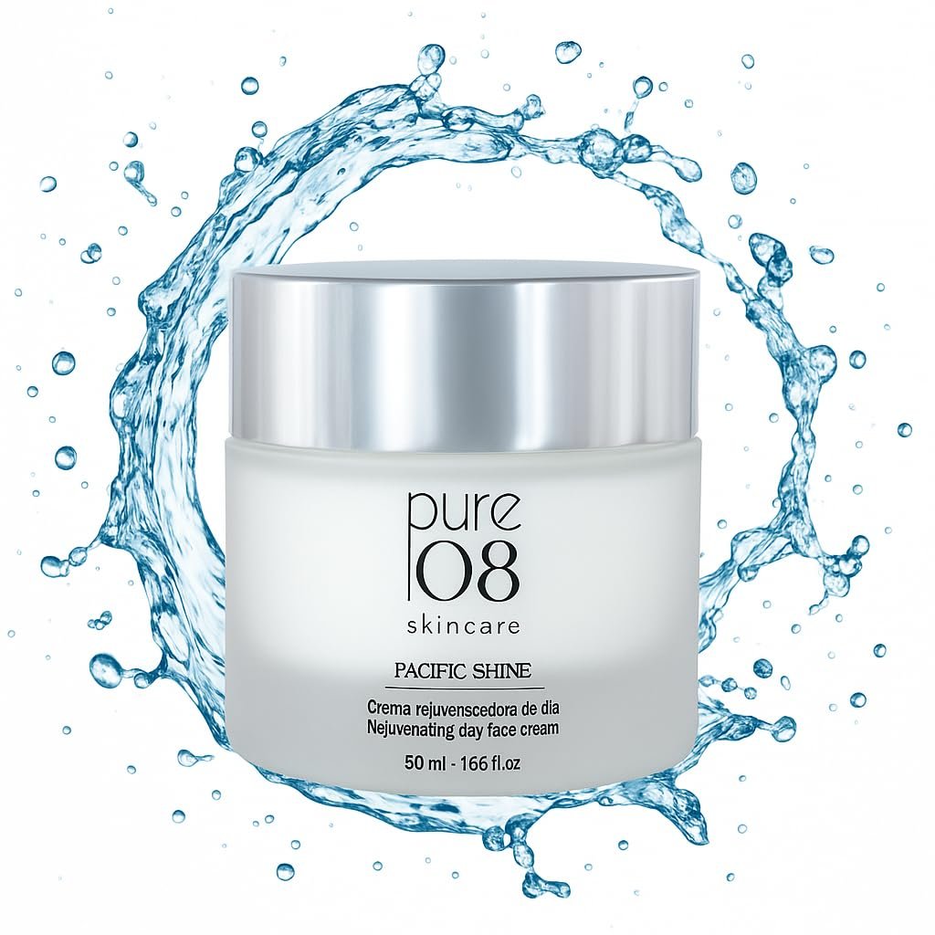 Денний крем 08PURE Skincare Pacific Shine омолоджувальний з морськими біоферментами, центеллою азіатською та гіалуроновою кислотою 50 мл, фото №8 Денний крем 08PURE Skincare Pacific Shine омолоджувальний з морськими біоферментами, центеллою азіатською та гіалуроновою кислотою 50 мл, фото №8