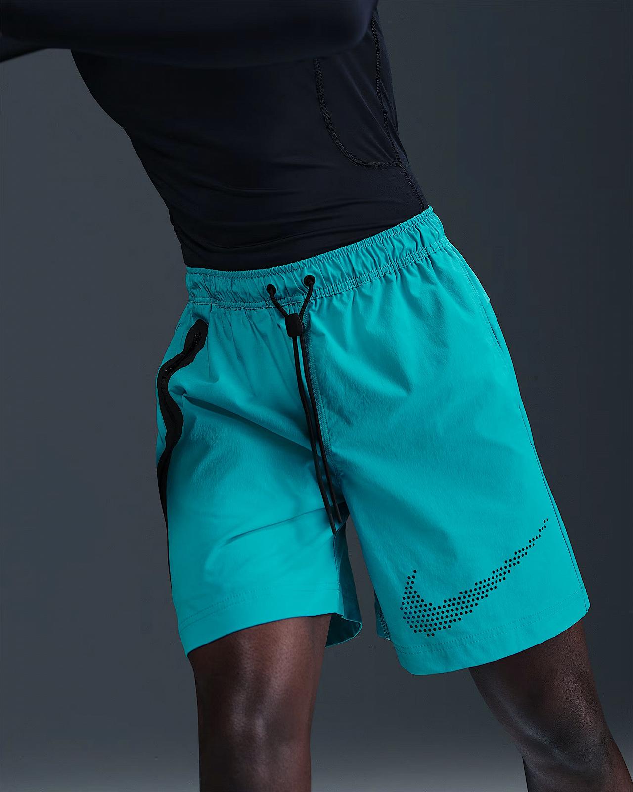 Шорти чоловічі Nike Tech Gx Turquoise M, фото №4