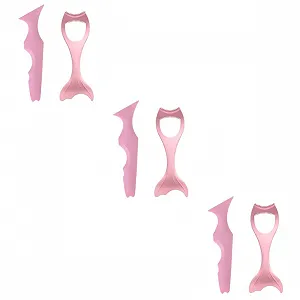 Инструмент для подводки глаз Ipetboom Набор из 6 предметов Разделитель для ресниц Инструмент для губной помады для девушек Силиконовые формы для подогрева ресниц Трафарет для бровей Силиконовые вспомогательные средства - Фото 1