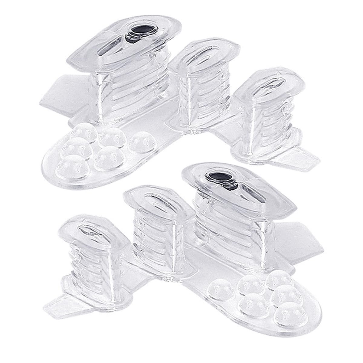 Роздільники для пальців ніг 2 пари, М’які накладки для корекції вальгусної деформації з магнітом, фото №5