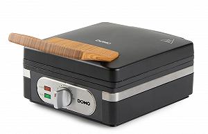 Вафельница DOMO DO9275W для бельгийских вафель, 1400 Вт, Inky Black - Фото 1