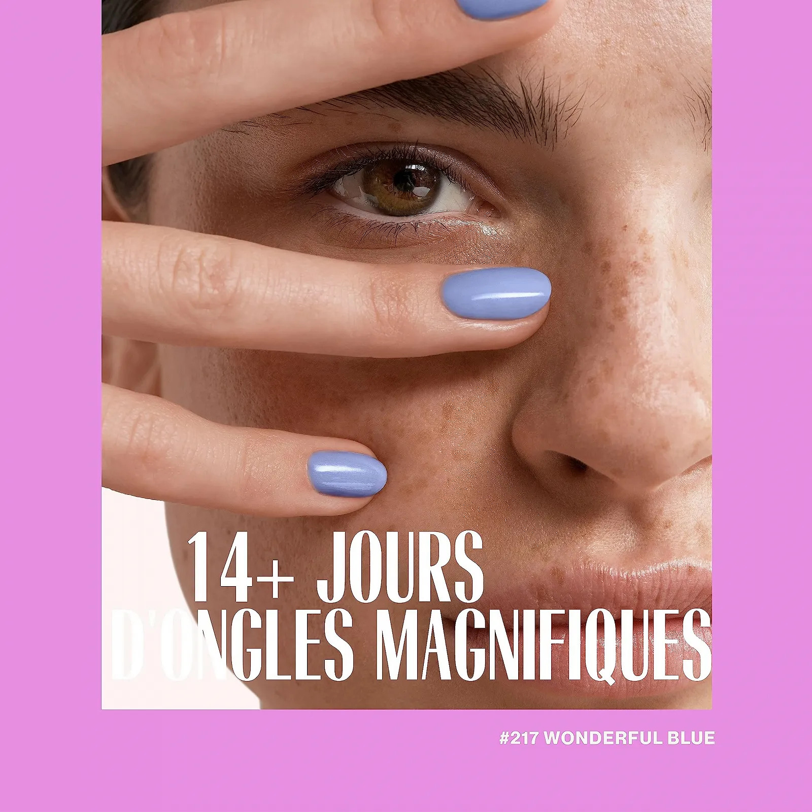 Гель-лак Pink Gellac 217 Wonderful Blue, 15 мл, синий, фото №3 Гель-лак Pink Gellac 217 Wonderful Blue, 15 мл, синий, фото №3