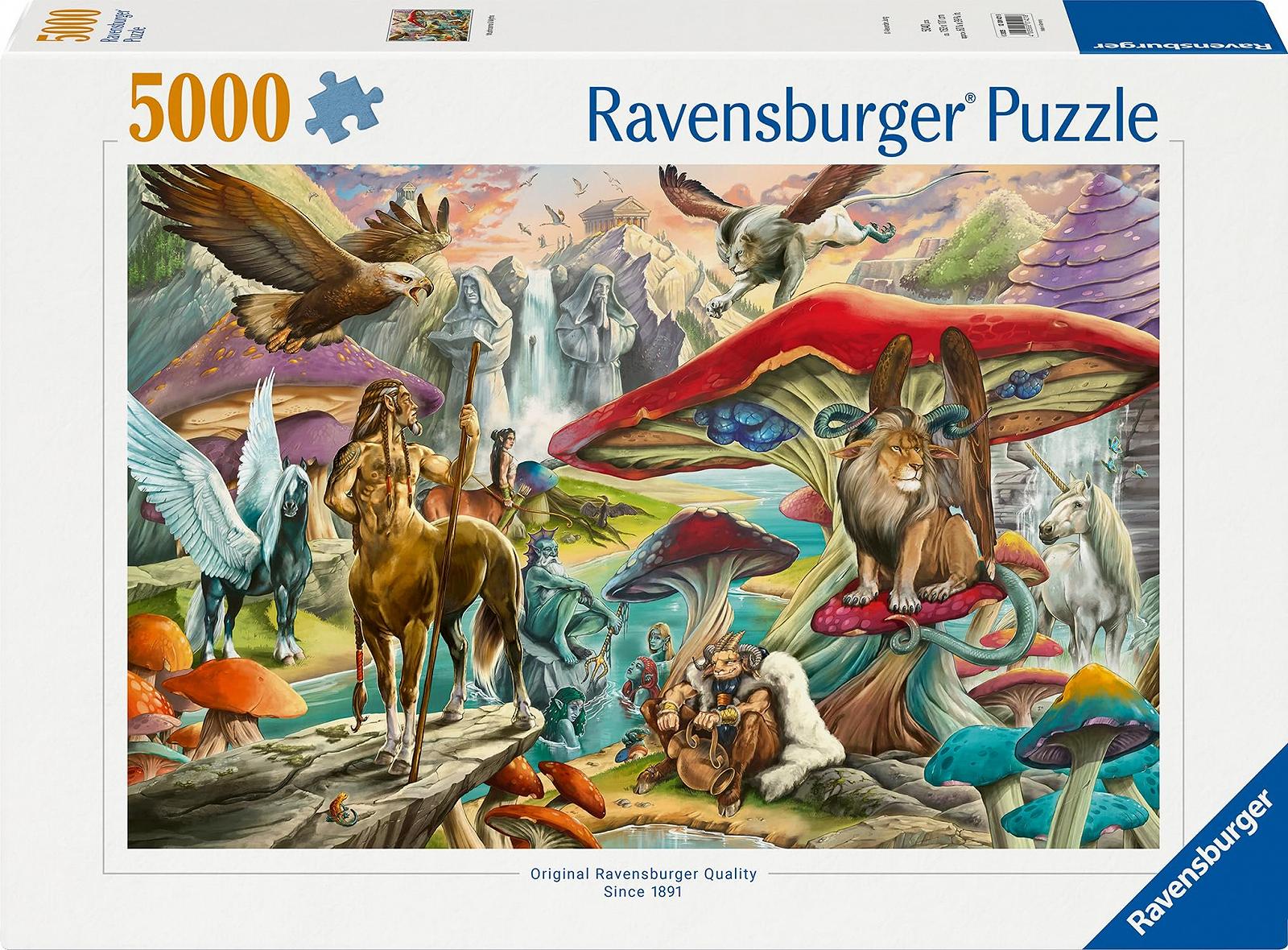 Пазл Ravensburger Mushrooms & Myths 12001421 5000 элементов, фото №2
