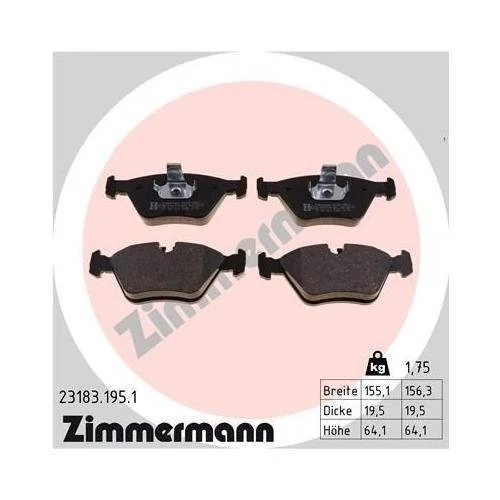 Тормозной диск ZIMMERMANN COAT Z 150.3431.20 для BMW передняя ось, фото №4