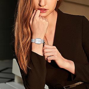 Квадратные наручные часы OIDEA с перламутровым циферблатом: Элегантные аналоговые кварцевые женские часы со шкалой часов, стразами и ракушкой, подарок для женщин, розовое золото, серебро synthetic.ua - Фото 1