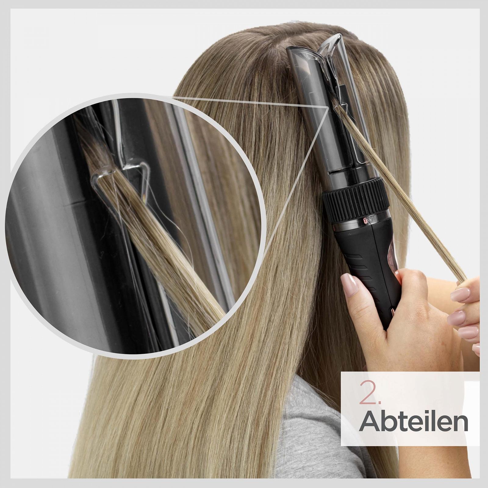 Автоматична плойка BaByliss Curl Secret Lite C1031E 19 мм Чорна та рожеве золото, фото №9 Автоматична плойка BaByliss Curl Secret Lite C1031E 19 мм Чорна та рожеве золото, фото №9