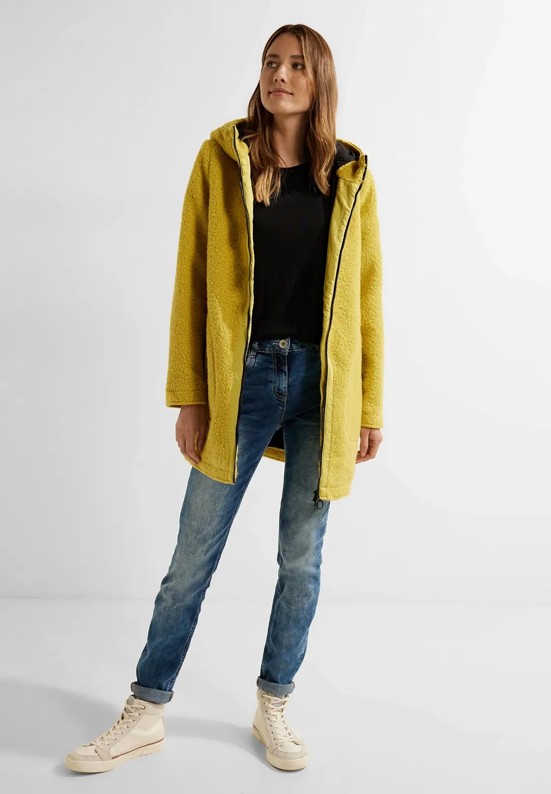 Пальто Cecil Вовна вигляд Жіночий, фото №5