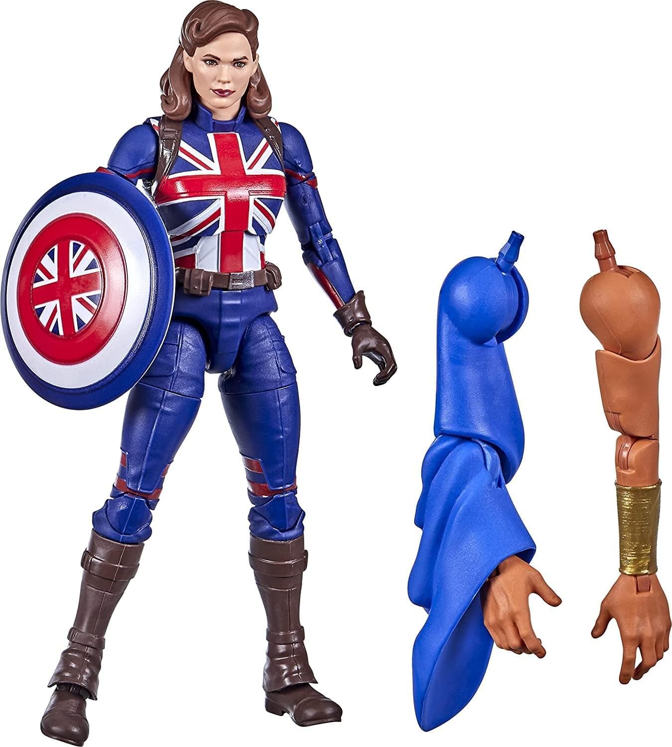 Фігурка Hasbro Marvel Legends Series Капітан Картер 15 см, багатокольорова, фото №1