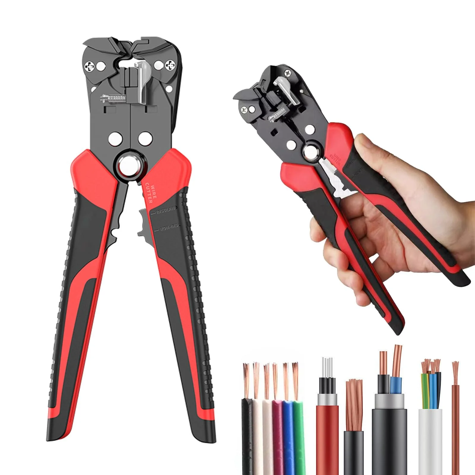 Автоматический стриппер 3-в-1 0.2-6 мм² с функцией обжима, фото №1