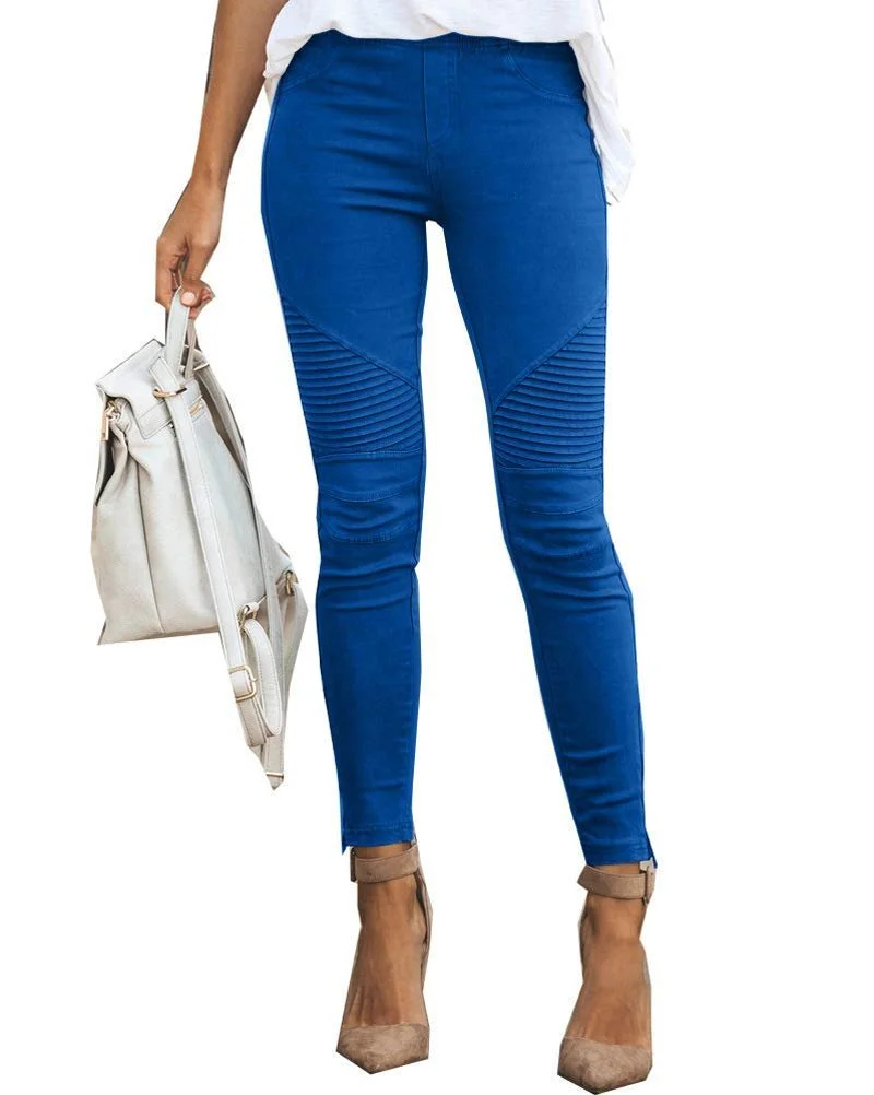 Брюки ORANDESIGNE с высокой посадкой, Узкие, Однотонные, фото №1 Брюки ORANDESIGNE с высокой посадкой, Узкие, Однотонные, фото №1