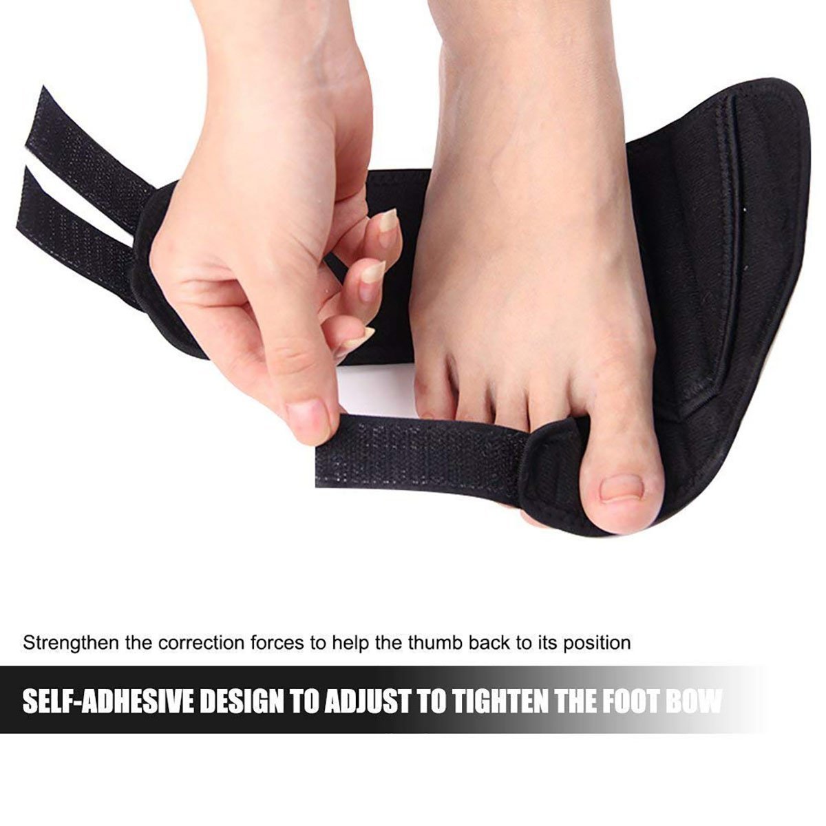 Шина для великого пальця стопи PEDIMENDTM для полегшення болю при вальгусній деформації (2 пари), фото №6