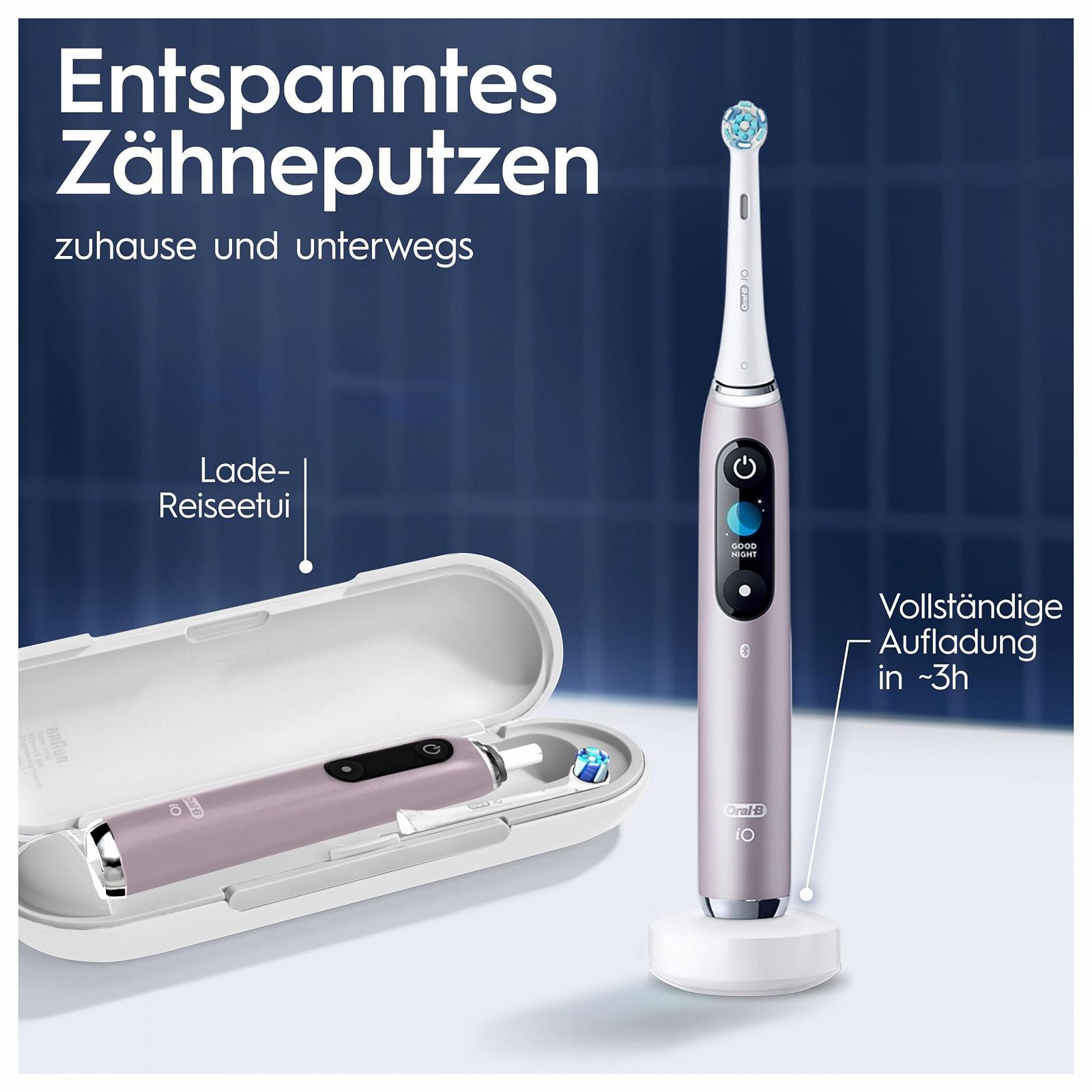 Зубная щетка электрическая Oral-B iO Series 9 Розовый Кварц, фото №8