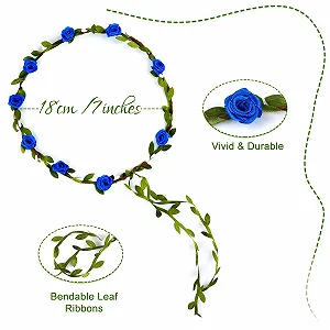 Вінок Квітковий PLULON Набір з 2 шт. synthetic.ua - Фото 1