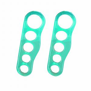 Роздільник для пальців ніг гелевий 2 шт./пара Багаторазовий Розпірка для пальців ніг для педикюру - Фото 1