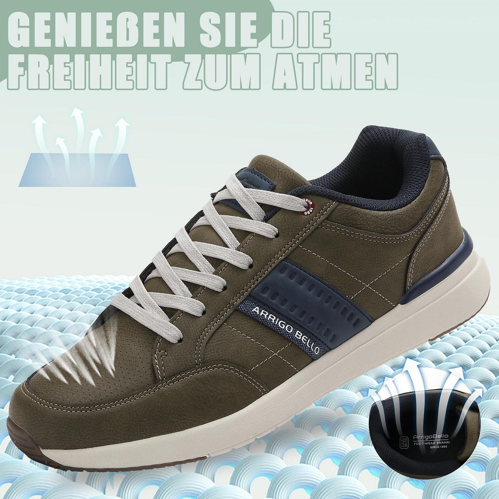 Кросівки ARRIGO BELLO Casual Fashion Non-Slip Lightweight Leather, фото №4