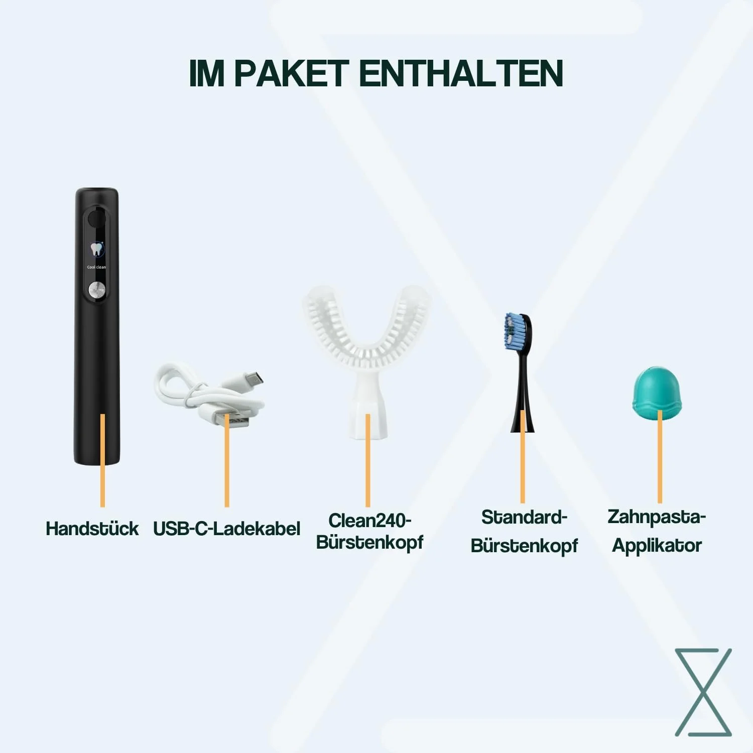 Электрическая звуковая зубная щетка Y-Brush Ultra автоматическая с отбеливанием 6 месяцев автономной работы для взрослых, фото №7