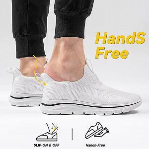 Кросівки Sosenfer Без шнурків Чоловічі Сліпони Дихаючі для фітнесу та прогулянок для спортзалу synthetic.ua - Фото 1