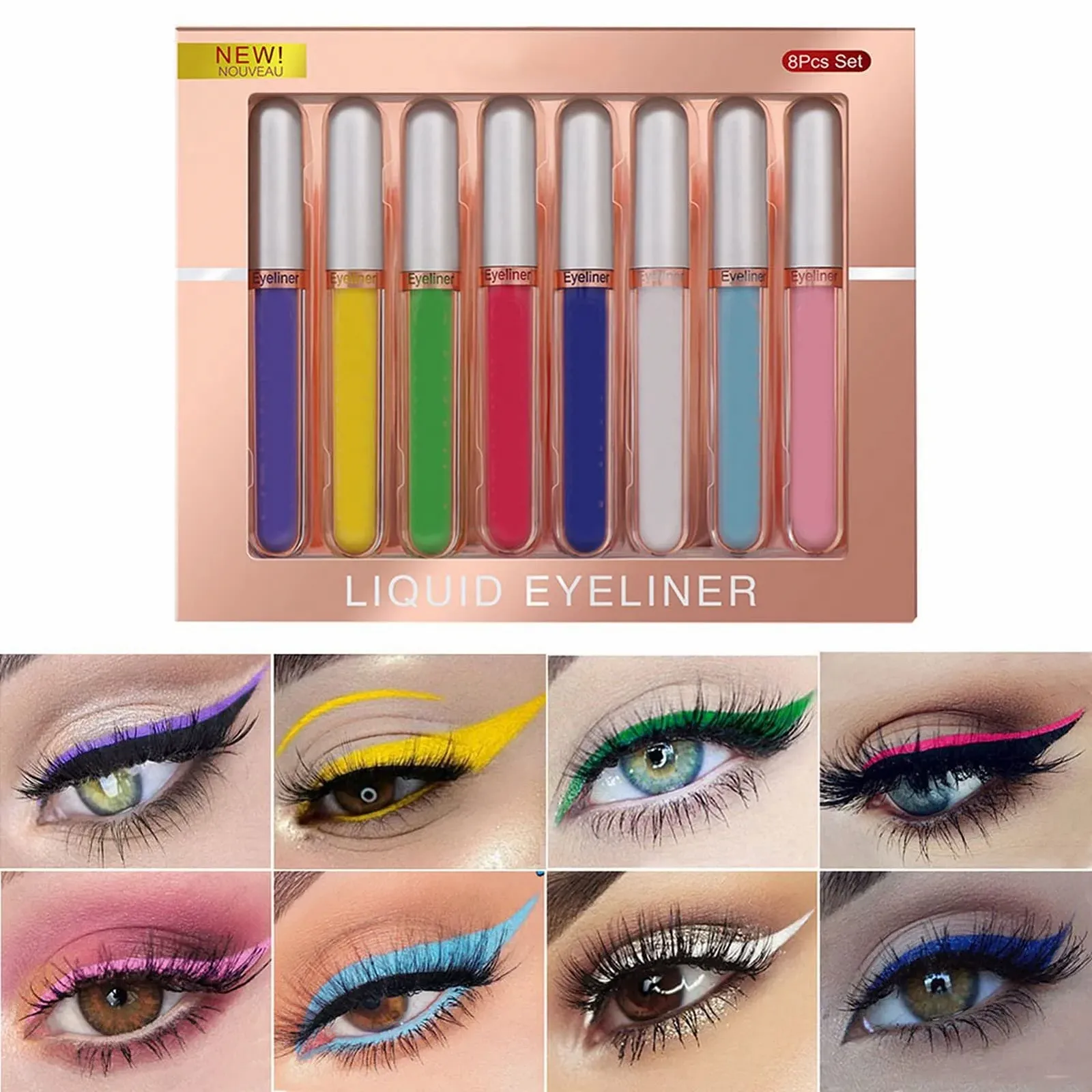 Рідка Підводка Matte 8 кольорів, фото №2