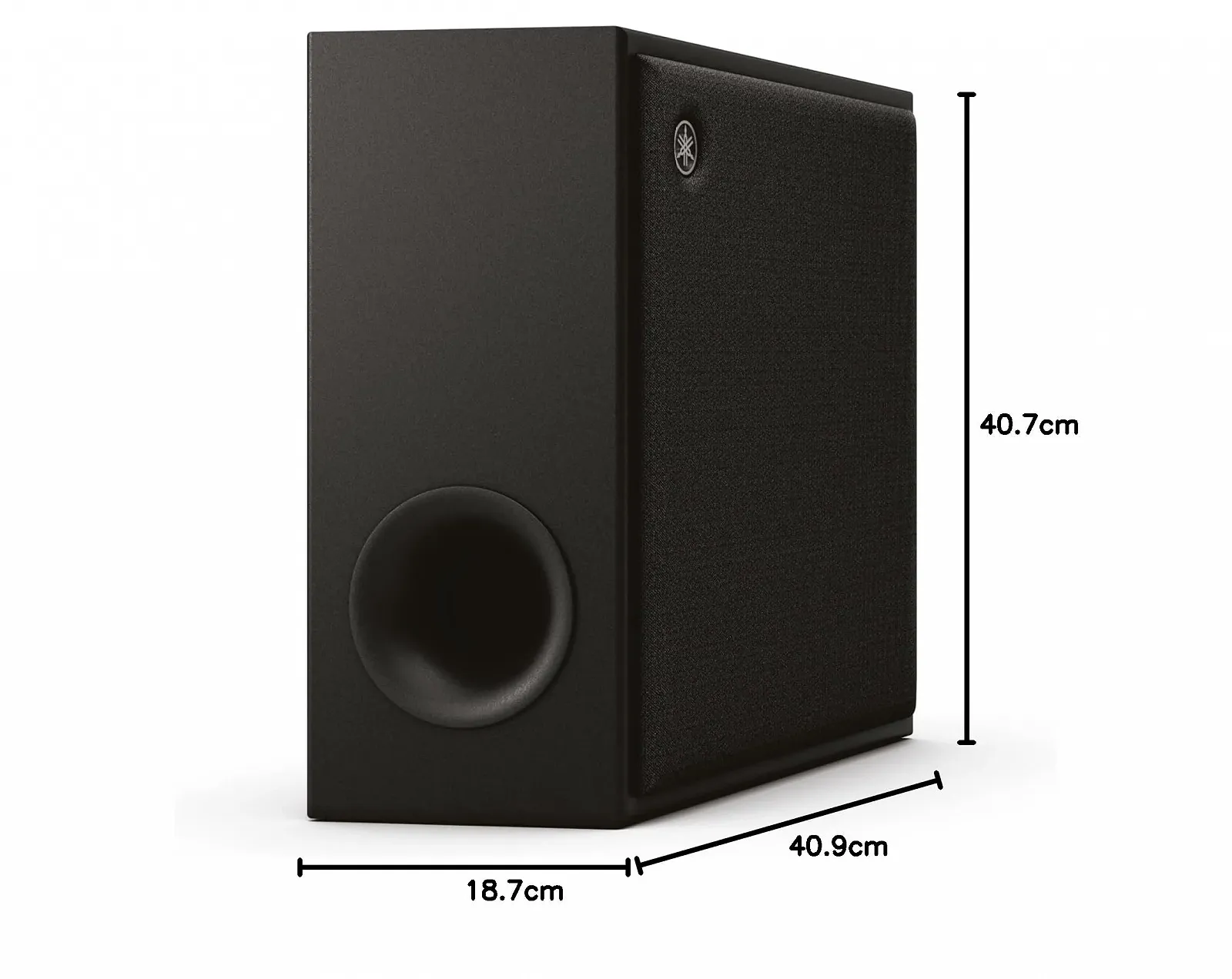 Сабвуфер YAMAHA True X SW-X100A Бездротовий для Саундбар Система Surround 100W Чорний, фото №5