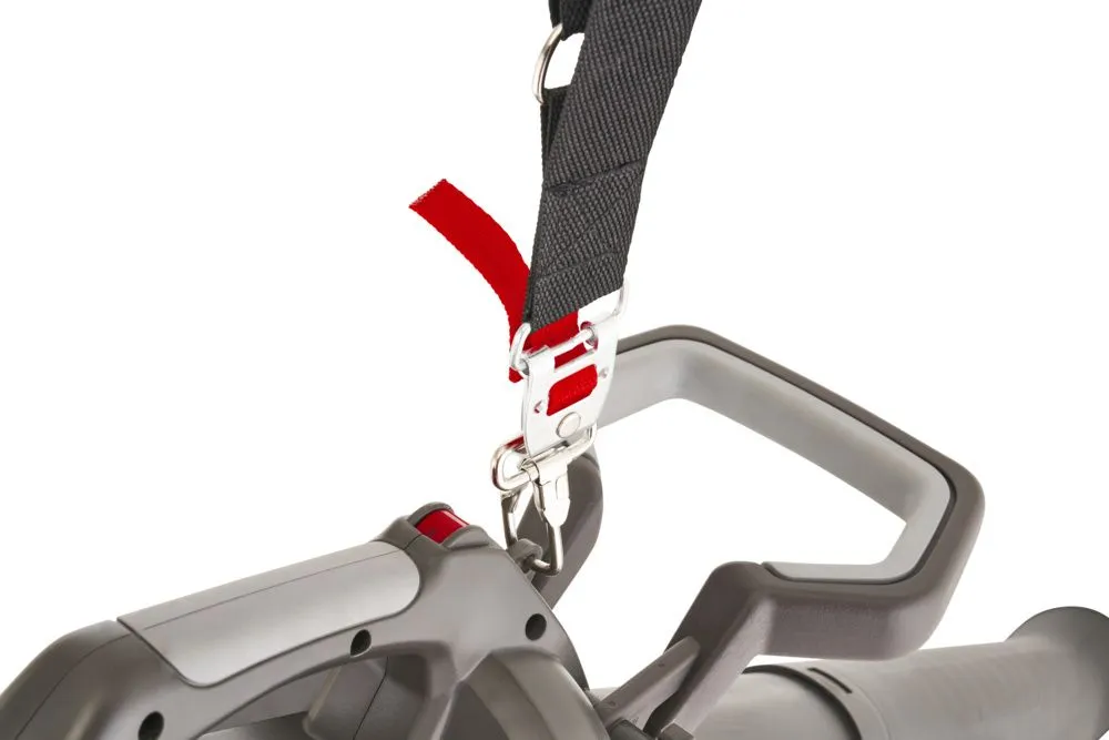 Акумуляторна повітродувка Mountfield MVS 20 Li Kit / 600W / 20V / 2 х 4Ah / 55 м/с / 45 л коллектор / Сірий, фото №9