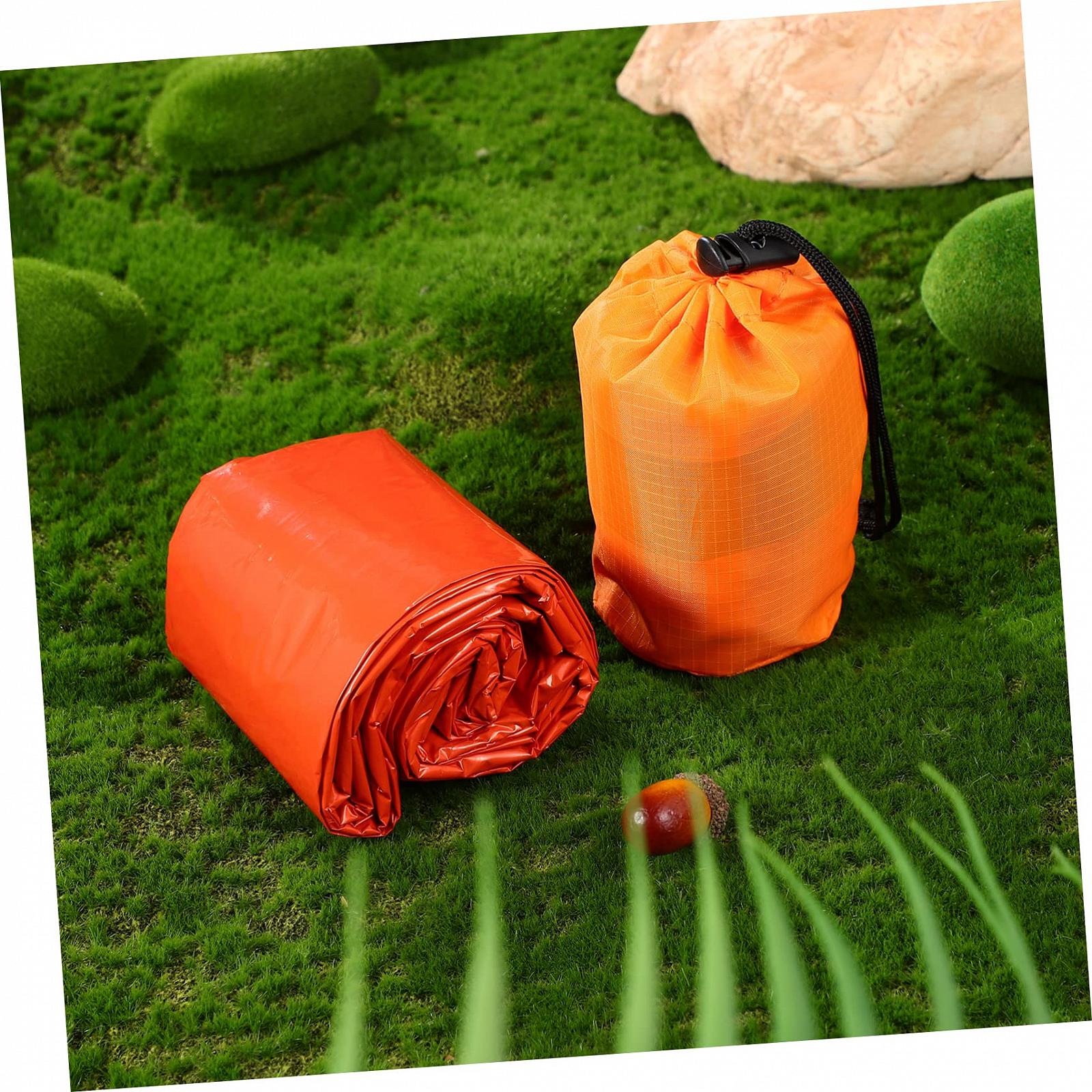 Мішок KOMBIUDA Sleeping Bag для дорослих утеплені ковдри для вулиці рятувальний ковдра стійкий до розривів PE матеріал, фото №7