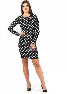 Платье Enna Levoni S Черный (ND-1818-Black) synthetic.ua - Фото 1