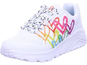 Кроссовки Skechers UNO Lite Rainbow Speckle - Фото 1