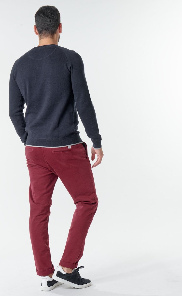 Світшот JORJOES KNIT CREW NECK 12175774 Sky Captain Jack&Jones Темно-синій S, фото №3