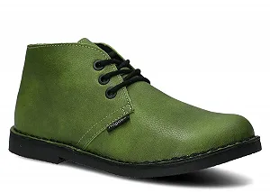 Мужские ботинки Nagaba Кожаные на шнуровке - Фото 1