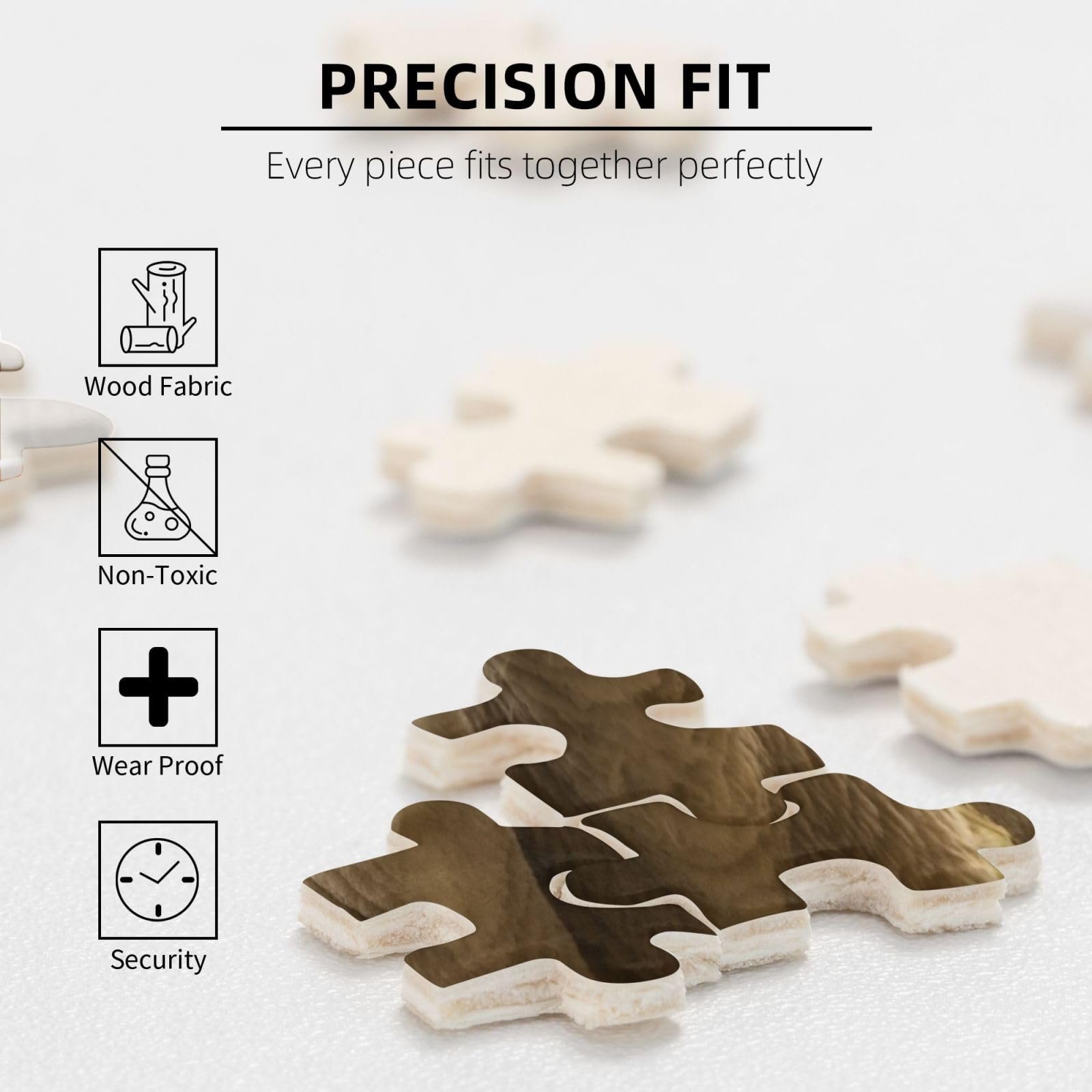 Пазл Sheep and Lambs 500 деталей деревянный 52 x 38 см, фото №5