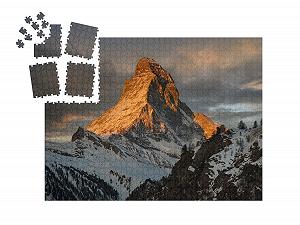 Пазл-адвент-календарь puzzleYOU Berge, Matterhorn Sunset on the Matterhorn, Zermatt, Switzerland 1000 элементов synthetic.ua - Фото 1