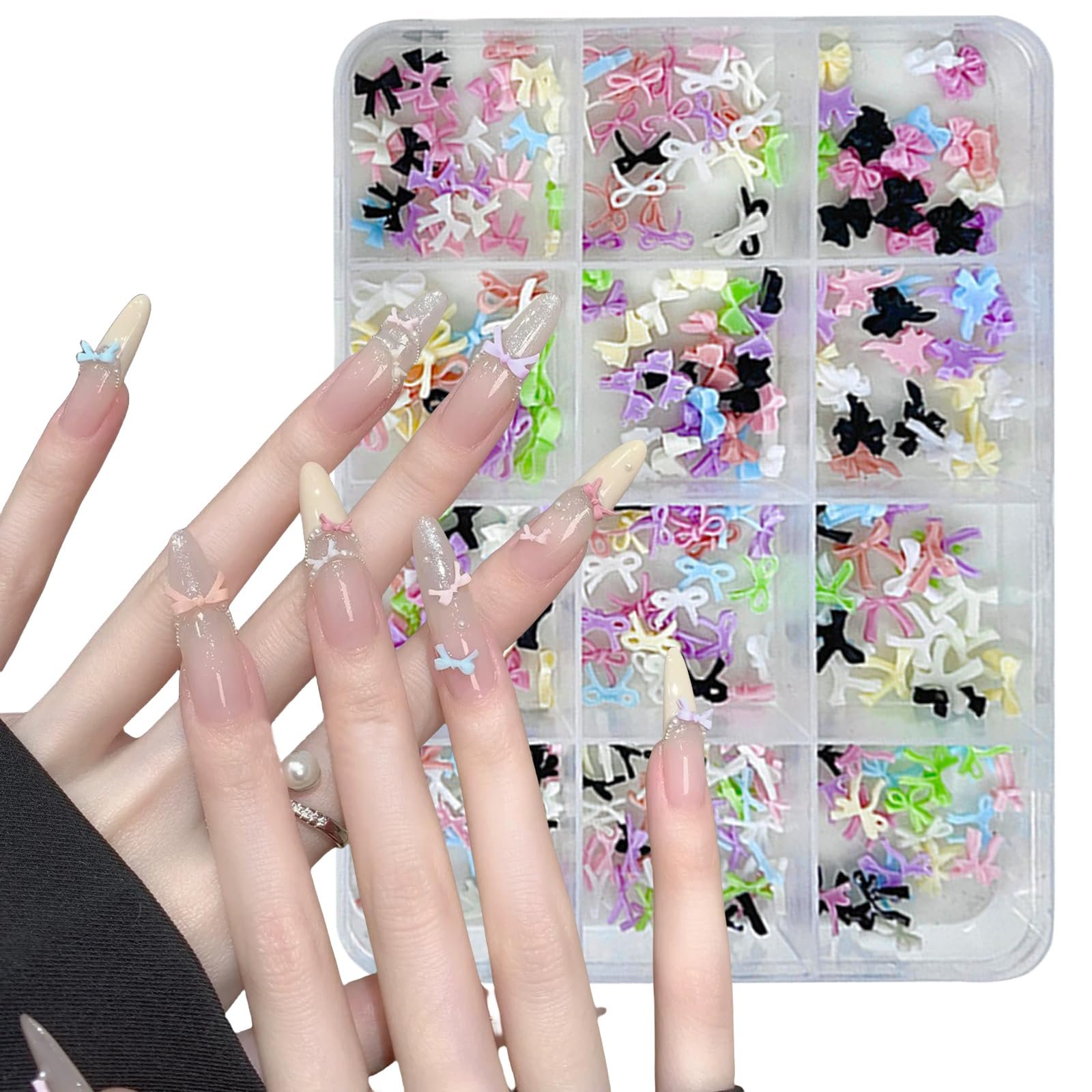 Прикраса для нігтів, пачка з 300 підвісок, фото №1
