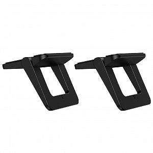 Підставка для ноутбука складана NUOBESTY, 2 шт., портативна, ергономічна, компактна, міцна, чорна