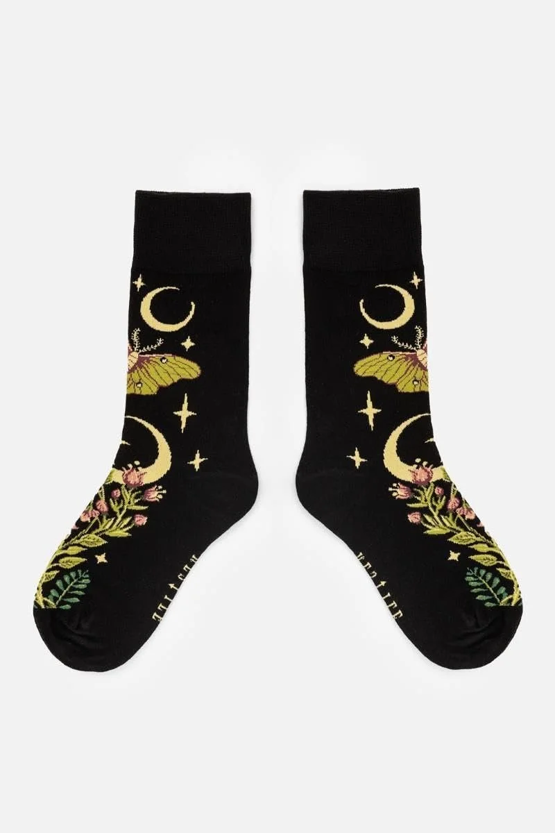 Шкарпетки Restyle Wild Gardens Jacquard - Готичні шкарпетки, фото №2