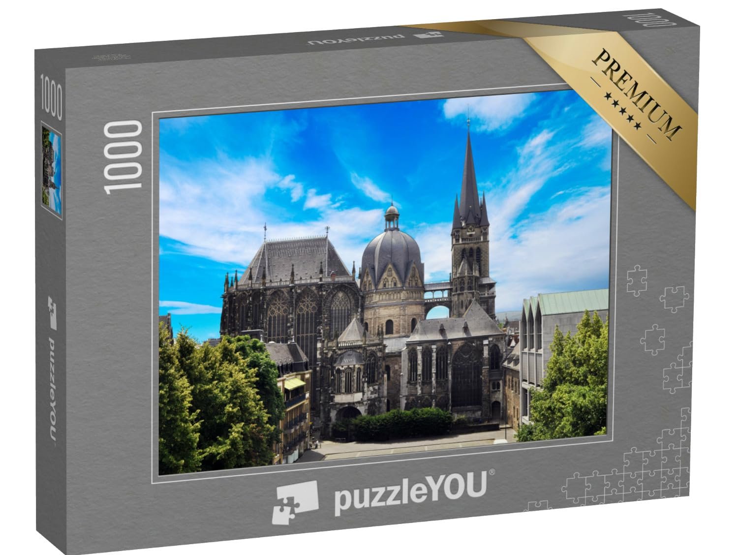 Пазл puzzleYOU Puzzle Collection Aachen Aachen Cathedral in Aachen, Germany on a Sunny Day 1000 элементов, фото №1