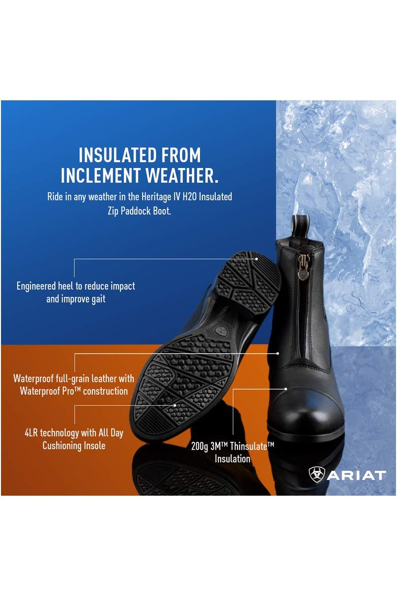 Чоботи Ariat Heritage IV Zip Waterproof Insulated Paddock Жіночі, фото №2