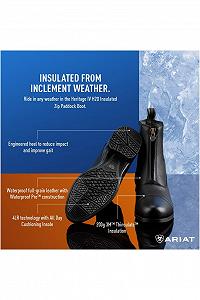 Чоботи Ariat Heritage IV Zip Waterproof Insulated Paddock Жіночі synthetic.ua - Фото 1