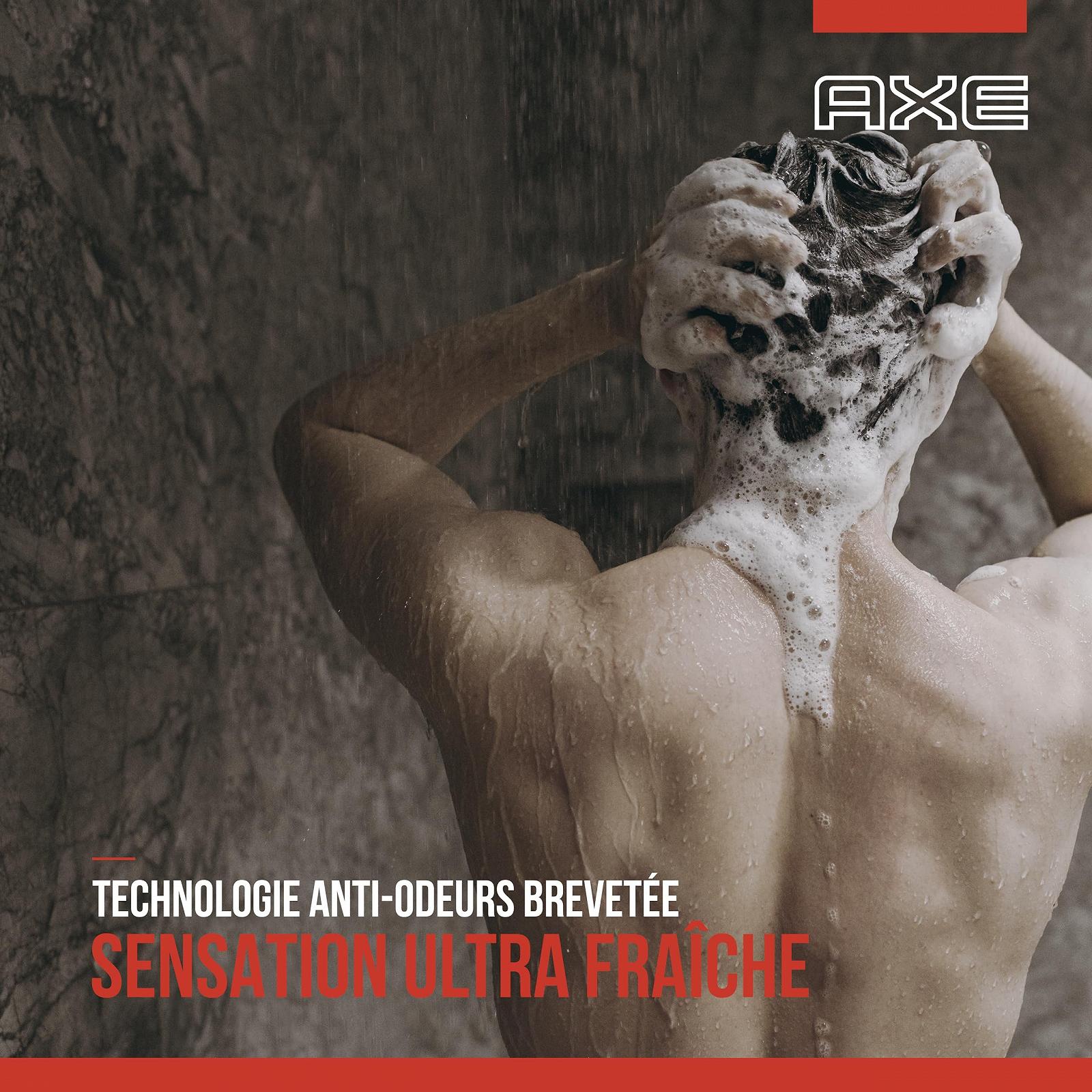 Гель для душу 5-в-1 AXE Sport Refresh Arctic Mint and Spices 12 x 250 мл, фото №4