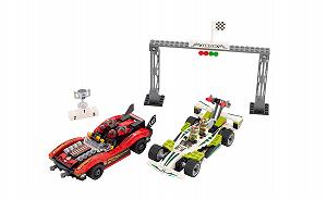 Конструктор Лего Раритет LEGO World Racers Обломки дороги (8898) synthetic.ua - Фото 1