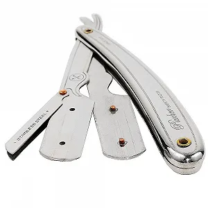 Бритва шаветта Parker 31R нержавеющая сталь и 5 лезвий Shark Super Stainless synthetic.ua - Фото 1