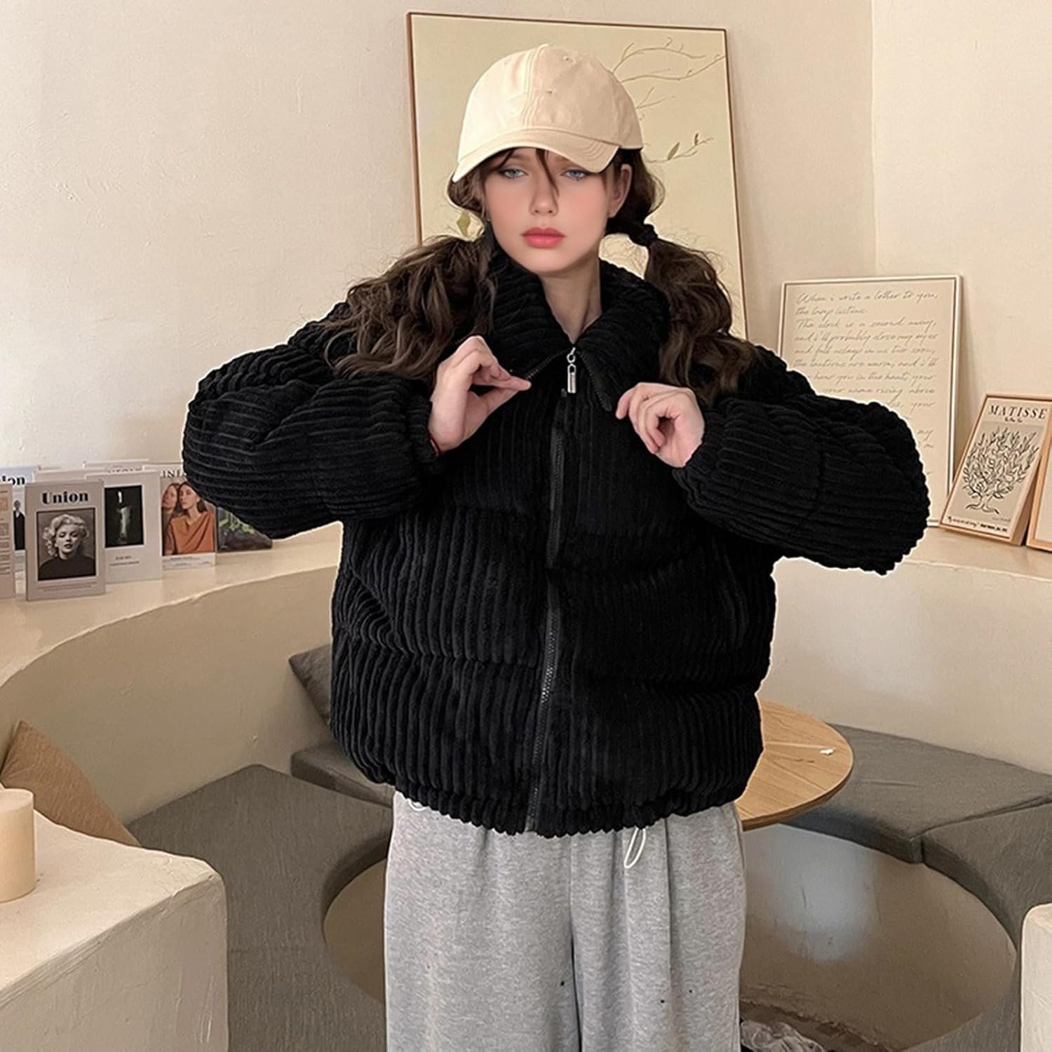 Куртка Suncadmious Зимняя Короткая Теплая Стеганая, фото №4 Куртка Suncadmious Зимняя Короткая Теплая Стеганая, фото №4