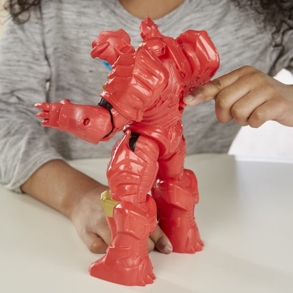 Фігурка Залізна Людина Marvel Hasbro Avengers Mech Strike Monster Hunter Suit, 20 см, різнокольоровий, фото №7