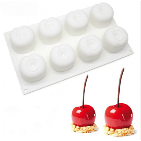 Силиконовая форма для евродесертов Вишенка, фото №1