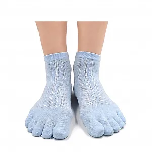 Шкарпетки з пальцями жіночі бавовняні, EU 35-41, 5 пар synthetic.ua - Фото 1