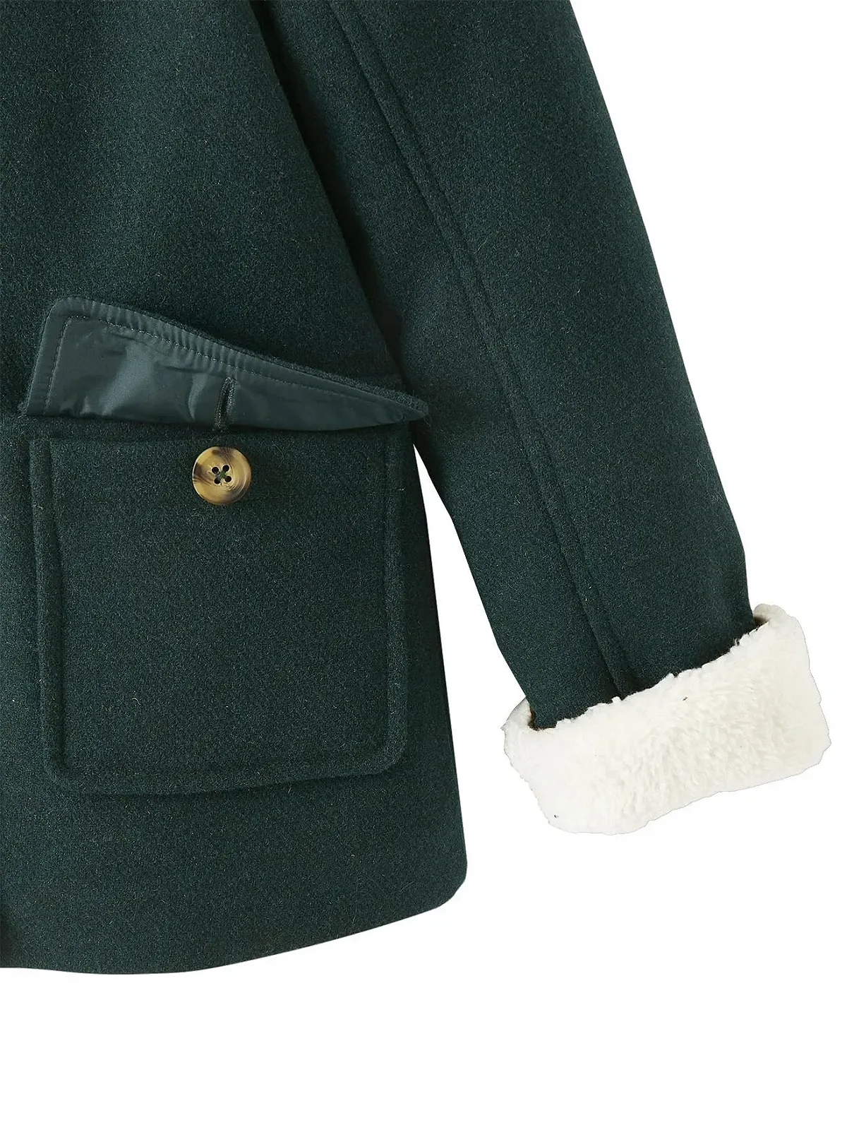 Зимове пальто VERTBAUDET з переробленого поліестеру, фото №3 Зимове пальто VERTBAUDET з переробленого поліестеру, фото №3