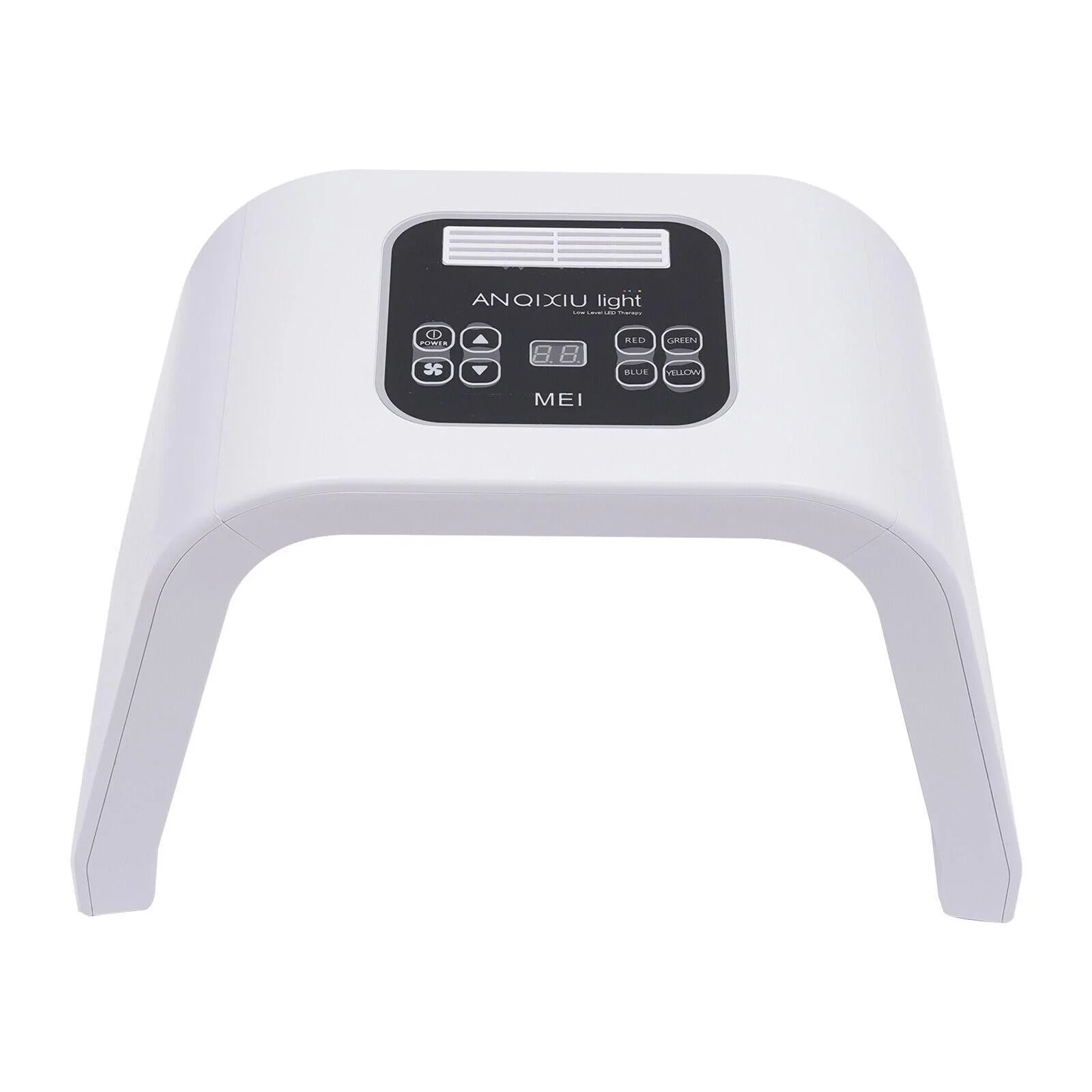 LED-маска для обличчя Photon Light для догляду за шкірою, світлотерапія, червоне світло, 7 кольорів, для антивікового омолодження та підтягування, фото №1