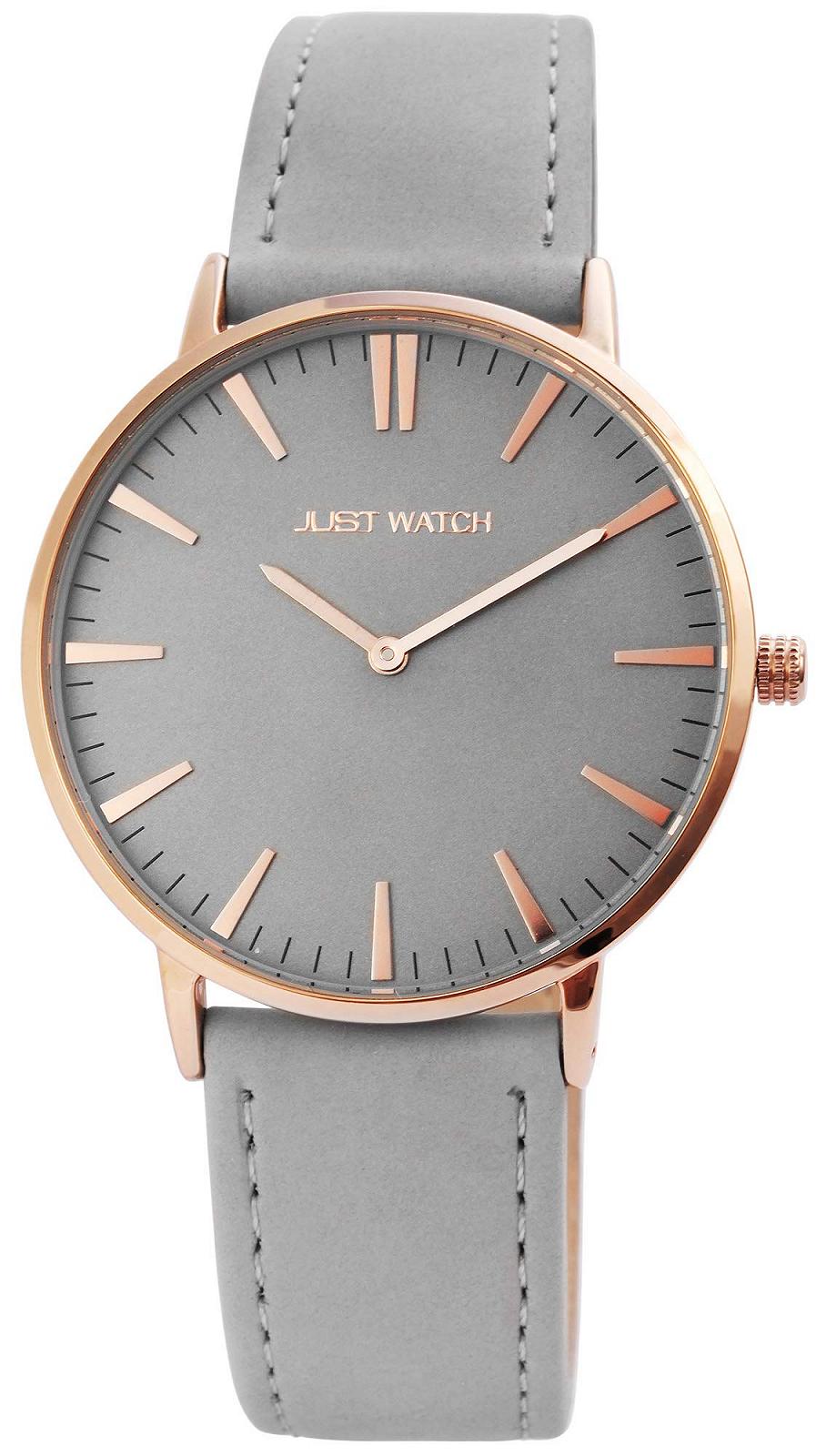 Часы Just Watch Женский Японский кварцевый механизм Нержавеющая сталь или кожаный ремешок, фото №1