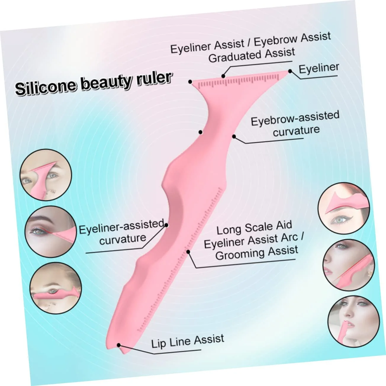 Набор инструментов для подводки глаз и ресниц FRCOLOR, фото №7 Набор инструментов для подводки глаз и ресниц FRCOLOR, фото №7